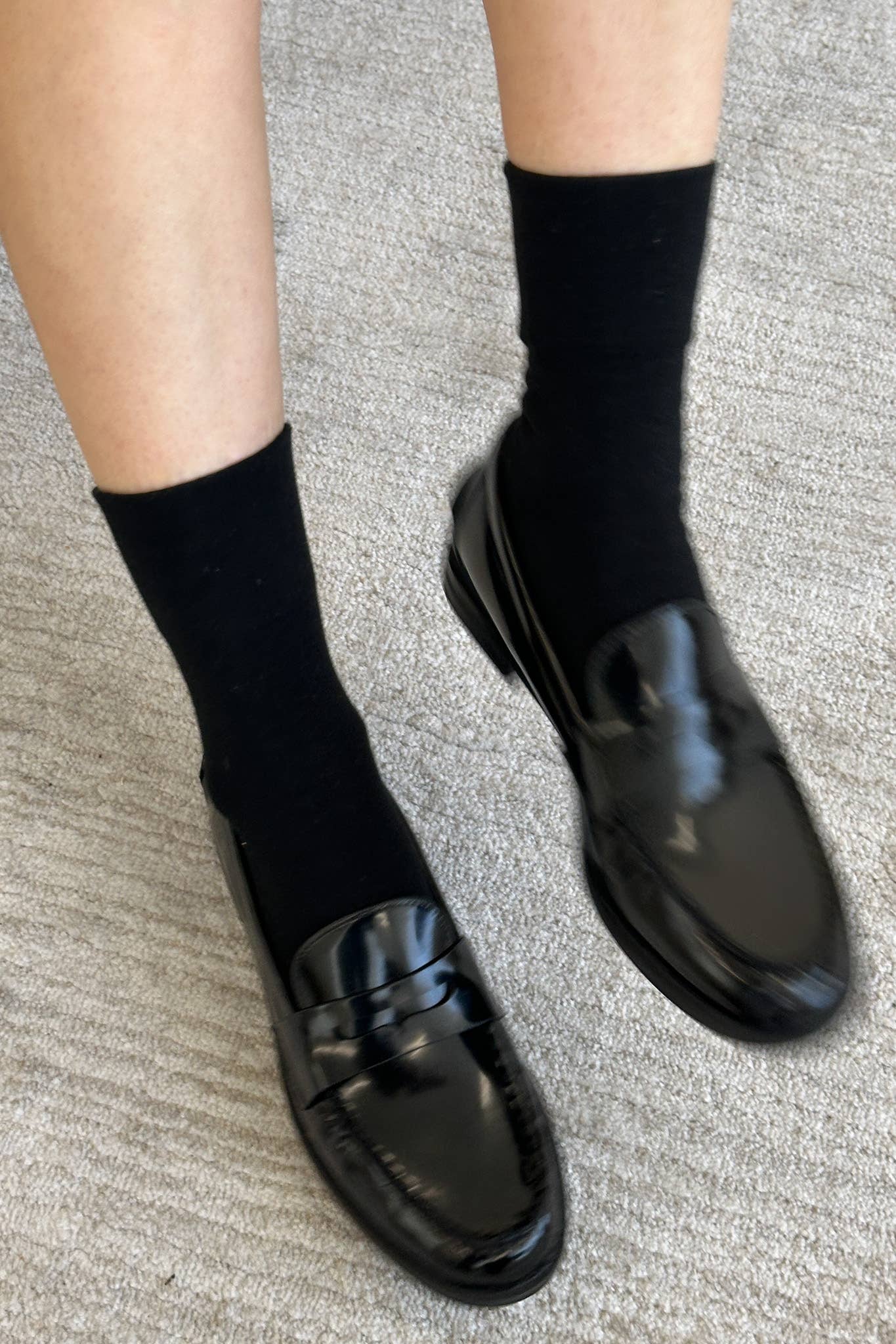 Sneaker Socks: Oatmeal
