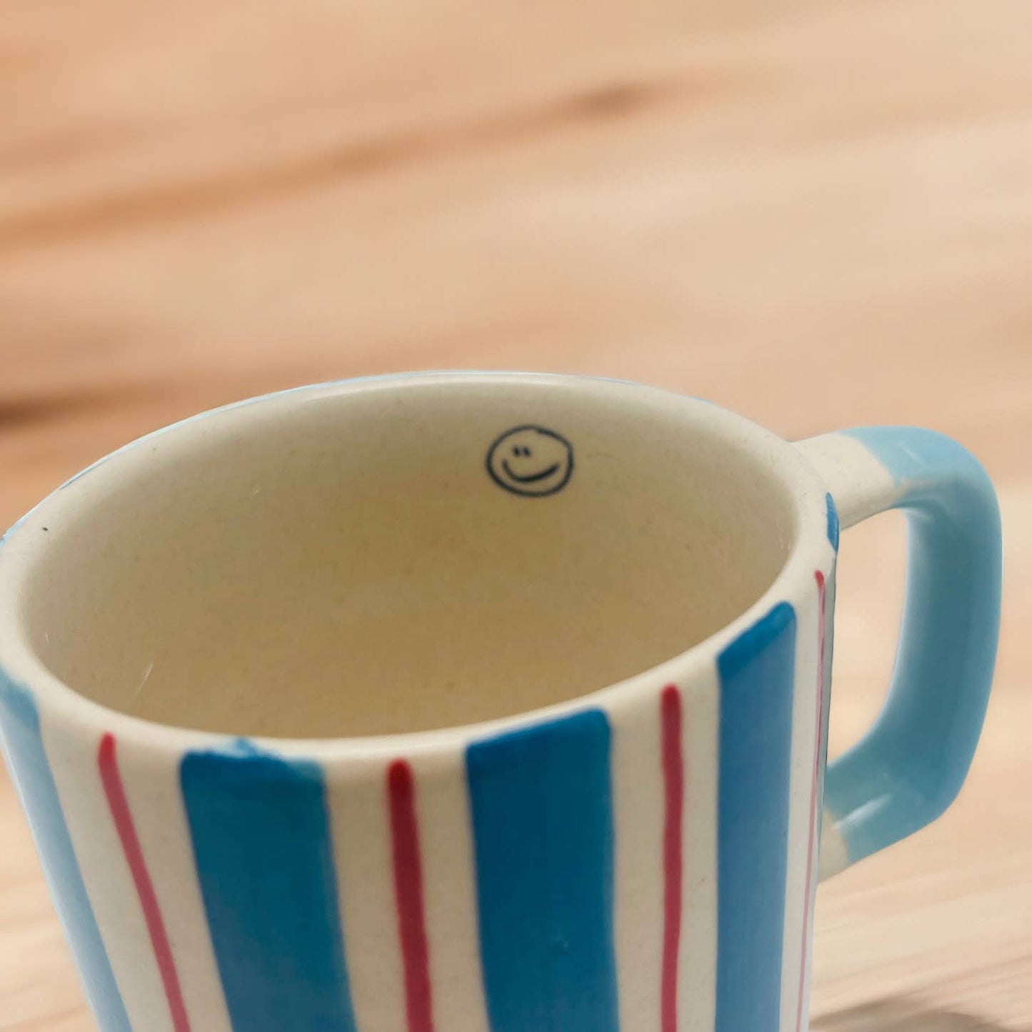 Mug : stripe blue