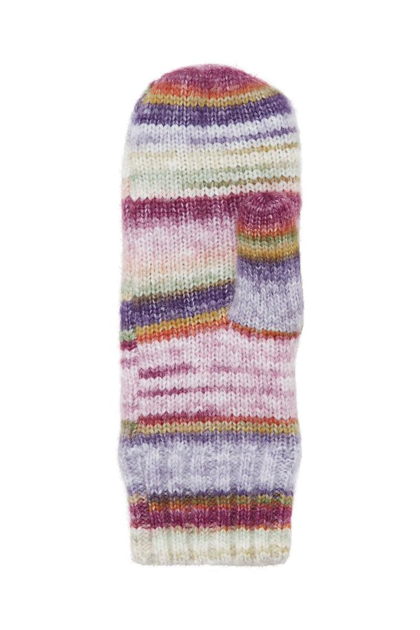 Ichi Purple Stripe Mittens