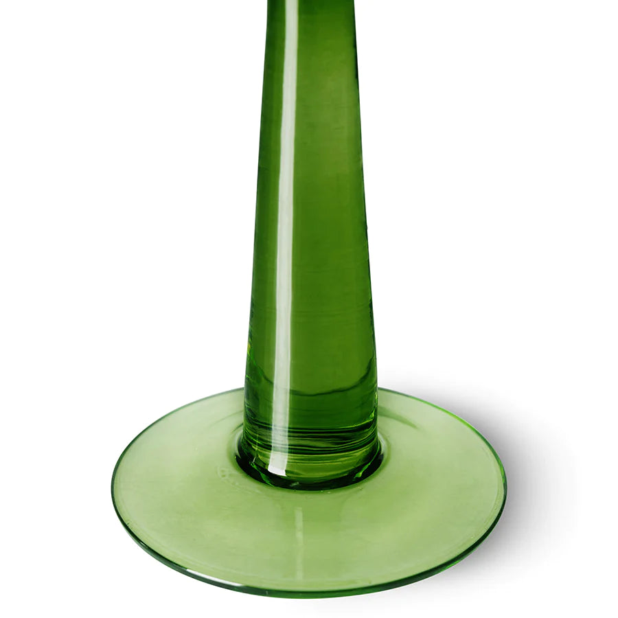 HKliving - The emeralds: wine glass tall, lime green (set of 4)