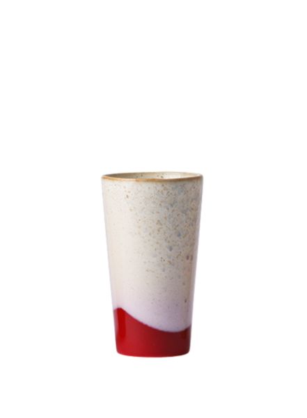HKliving 70s Latte Mug : Frost