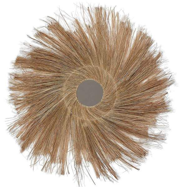 Liv Interior Palm Fibre Wall Mirror