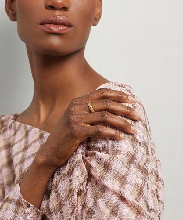 Shyla Gold-Plated Astri Eternity Ring