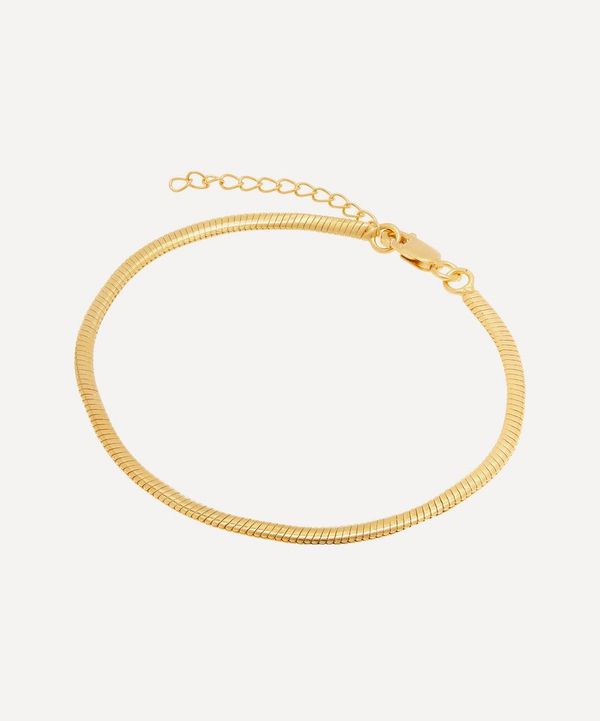 Shyla Gold-Plated Thick Snake Chain Bracelet