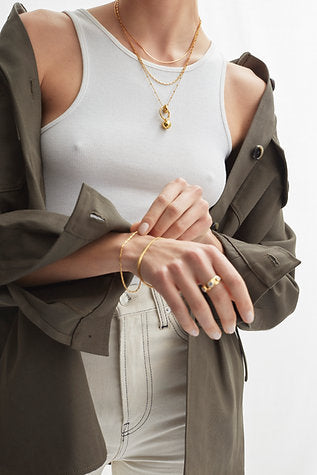 Layla Solid Ball Necklace