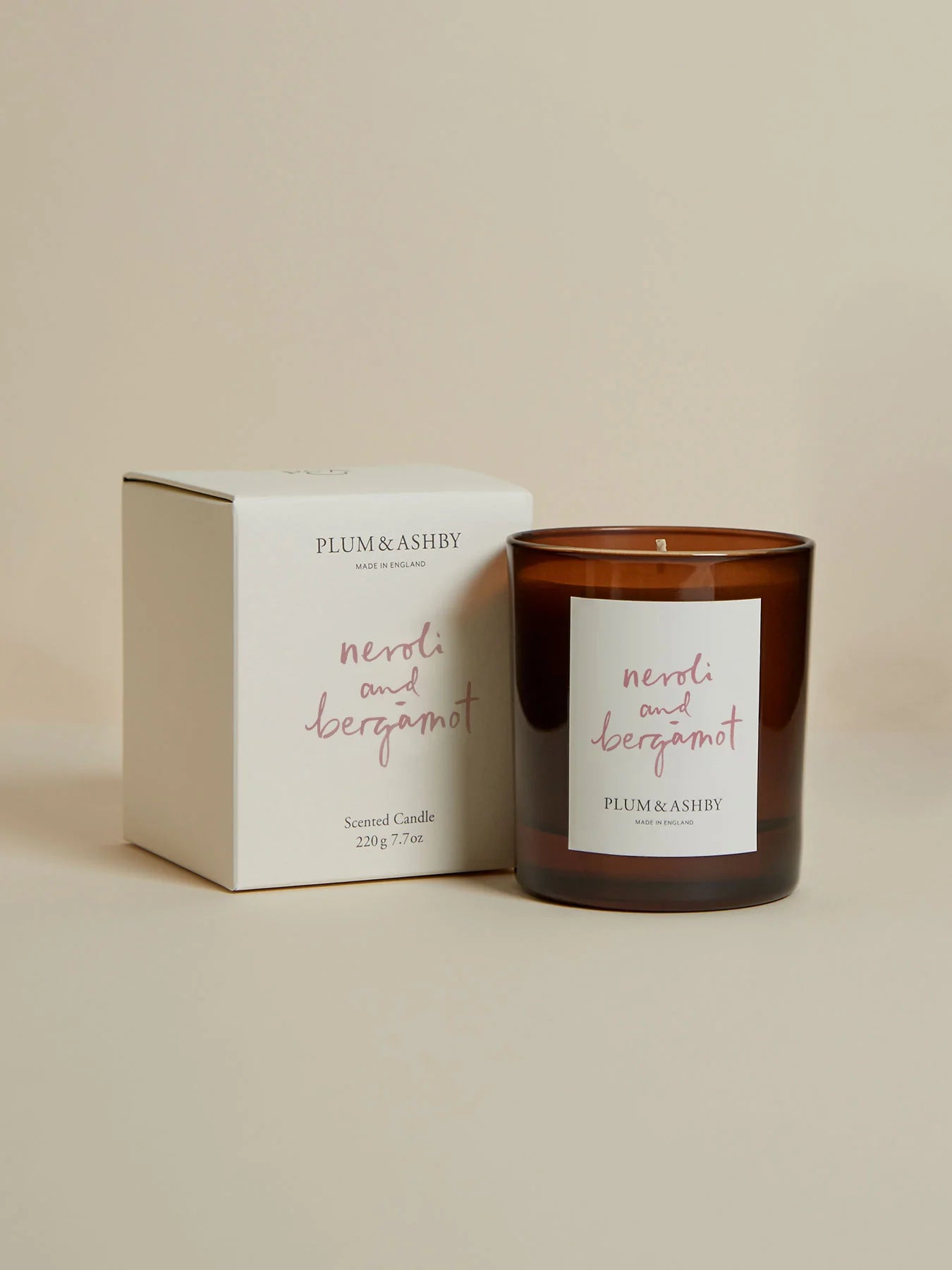 Plum and Ashby Candle : NEROLI & BERGAMOT