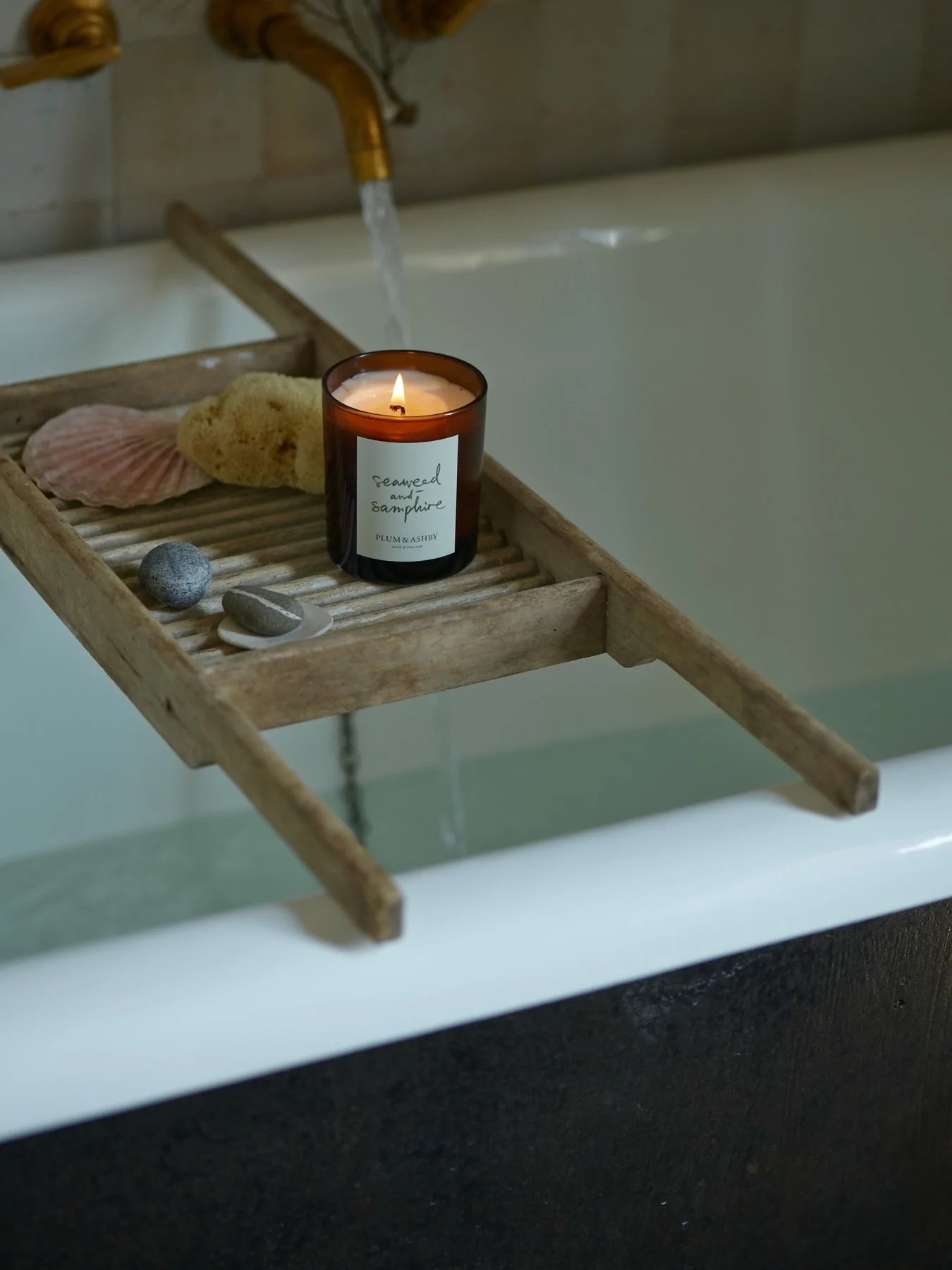 Plum and Ashby Candle : SEAWEED & SAMPHIRE
