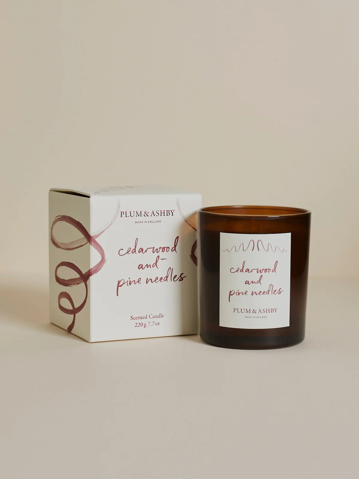 Plum and Ashby CEDARWOOD & PINE NEEDLES Candle