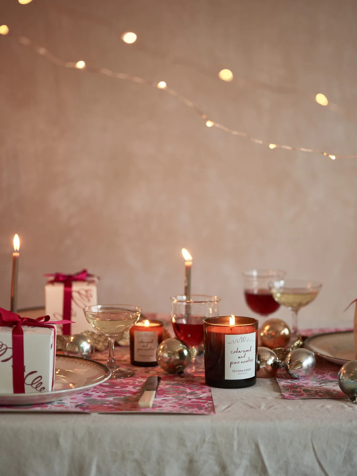 Plum and Ashby CEDARWOOD & PINE NEEDLES Candle