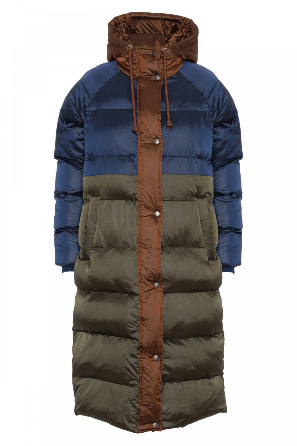 Costa Mani : Down Long Jacket Blue