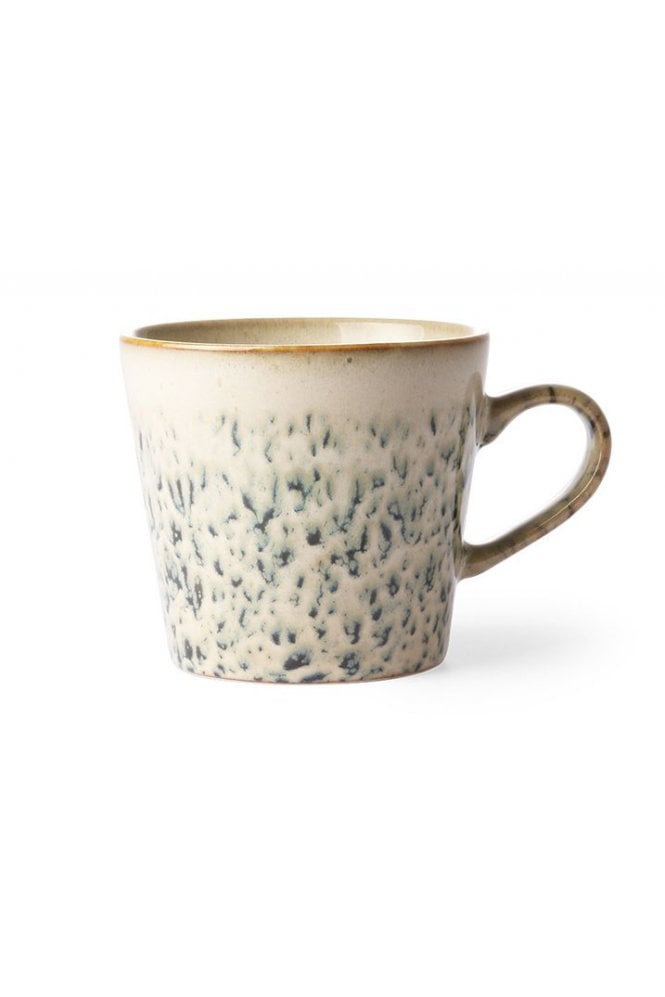 HKliving : Ceramics 70's Cappuccino Mug: Hail In Neutral