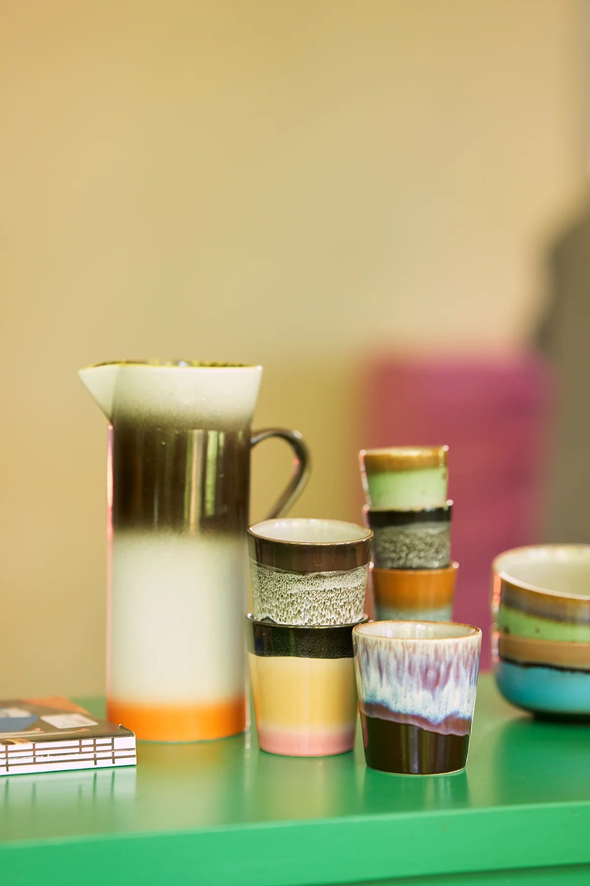 HKliving : 70s Ceramic Coffee Mug in Jiggy