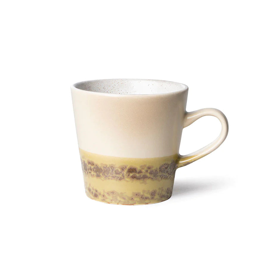 HKliving : 70s Ceramics Americano Mug - Metallic