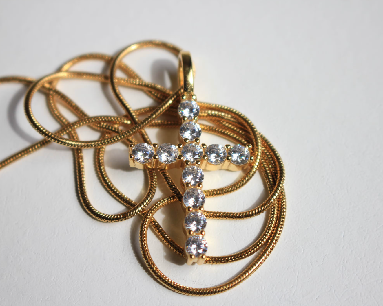 Manu Cross Necklace