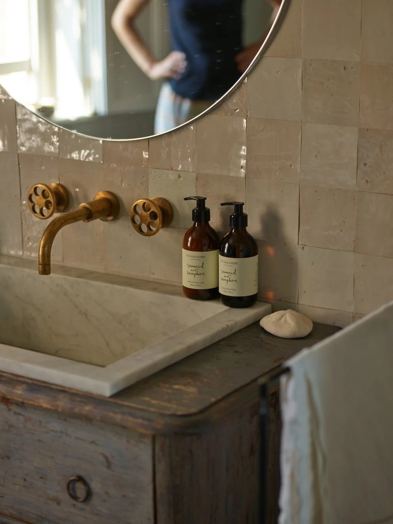 Plum and Ashby Hand and Body Wash : SEAWEED & SAMPHIRE