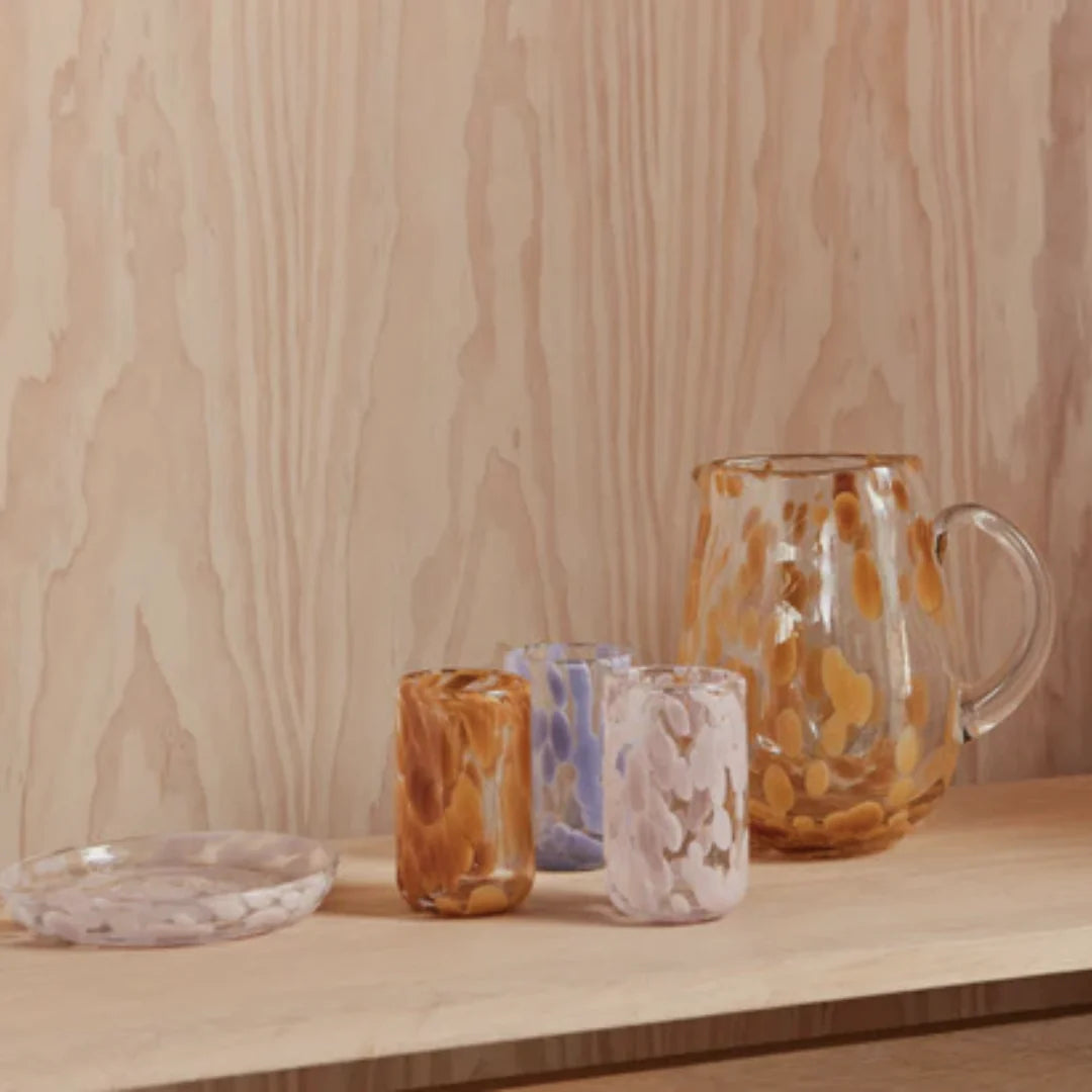 OYOY Jali Water Carafe Amber