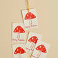 Gift Tags - Merry Mushroom Set of 8