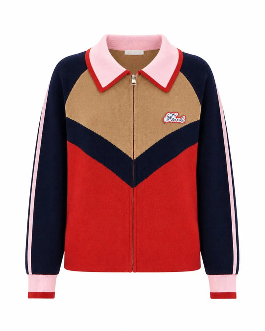 HANSHIN RED CARDIGAN