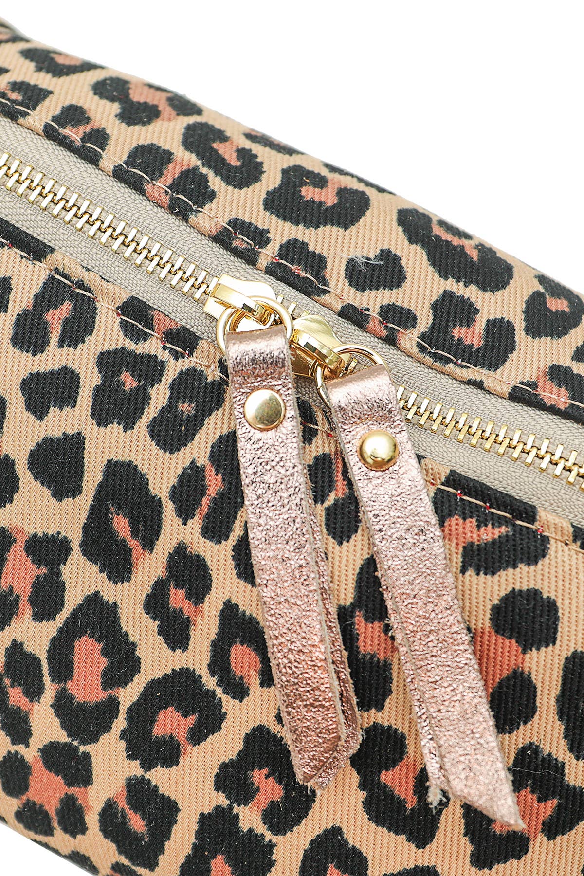 Rosalia Bag: Camel Leopard