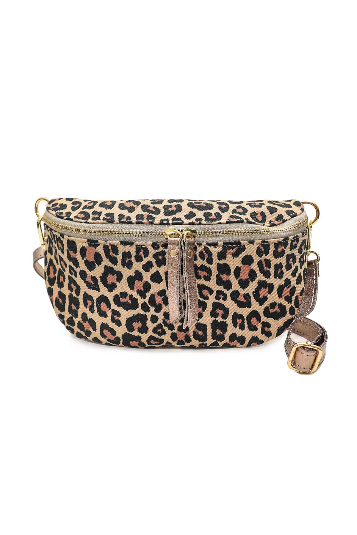 Rosalia Bag: Camel Leopard