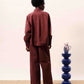 ULUNA BORDEAUX TROUSERS