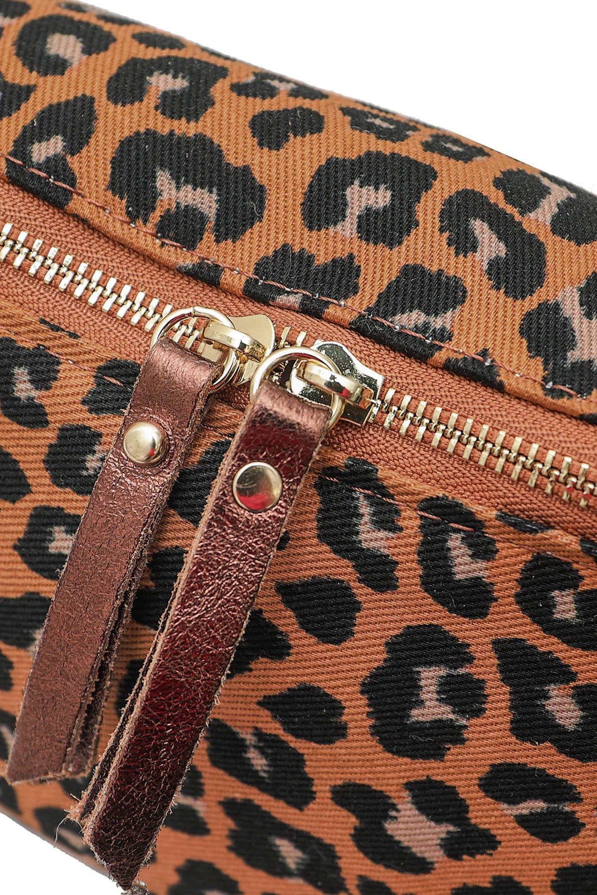 Rosalia Bag: Camel Leopard