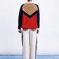 HANSHIN RED CARDIGAN
