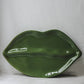 Lip plate, green