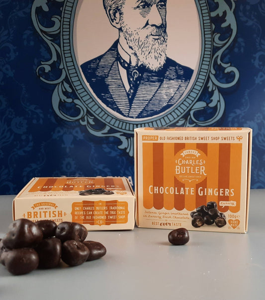 Charles Butler Chocolate Gingers 100g