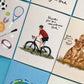 Cycling Father's Day Love Dad Travelling Adventures Card