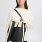 Black and White Bucket bag