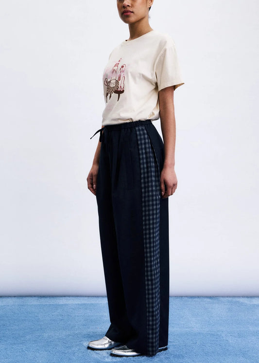 JIRISAN NAVY BLUE PANTS