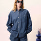 SHORT CHICAMIA BLUE DENIM
