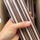 AUTUMN PINSTRIPES INDIVIDUAL : White/navy