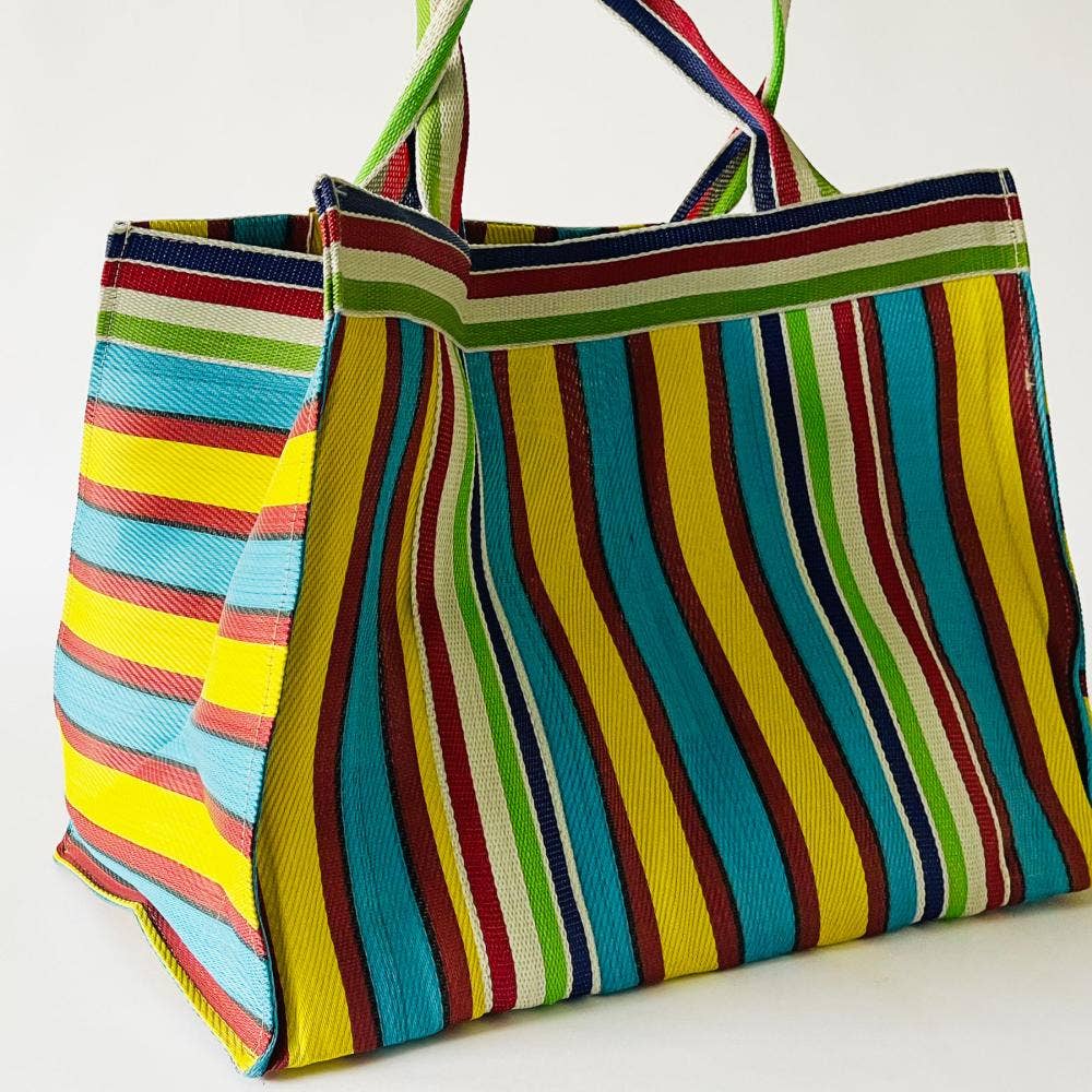 XL Recycled Plastic Peace Shopper