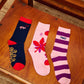 CORNISH ROSE SOCKS x 3