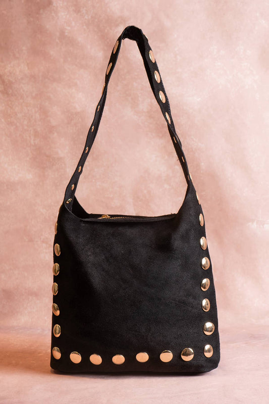 ALEXANE SUEDE Bag : Black