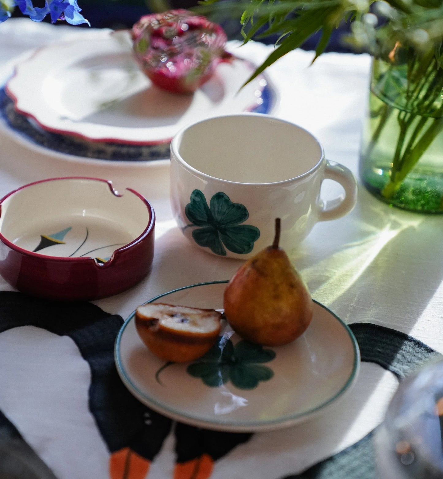 Anna + Nina Shamrock Mug