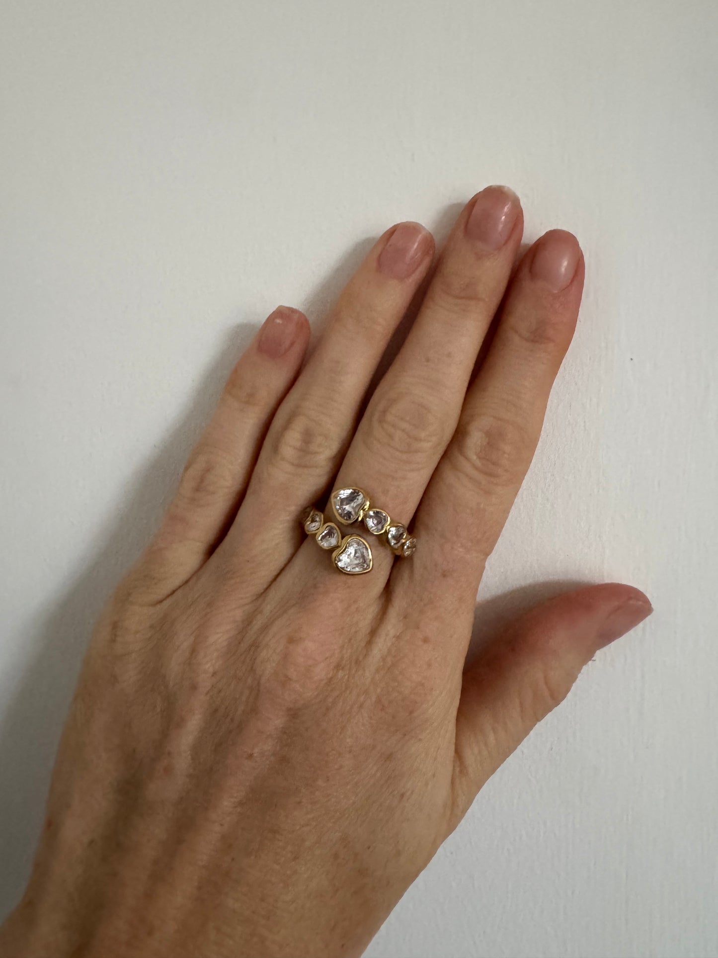 Multi Heart Gem Ring