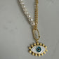 Pearl Eye Necklace