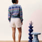 LIGHT BLUE CARDIGAN FEDERICA
