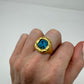 Sofia Chunky Gem Ring : Blue