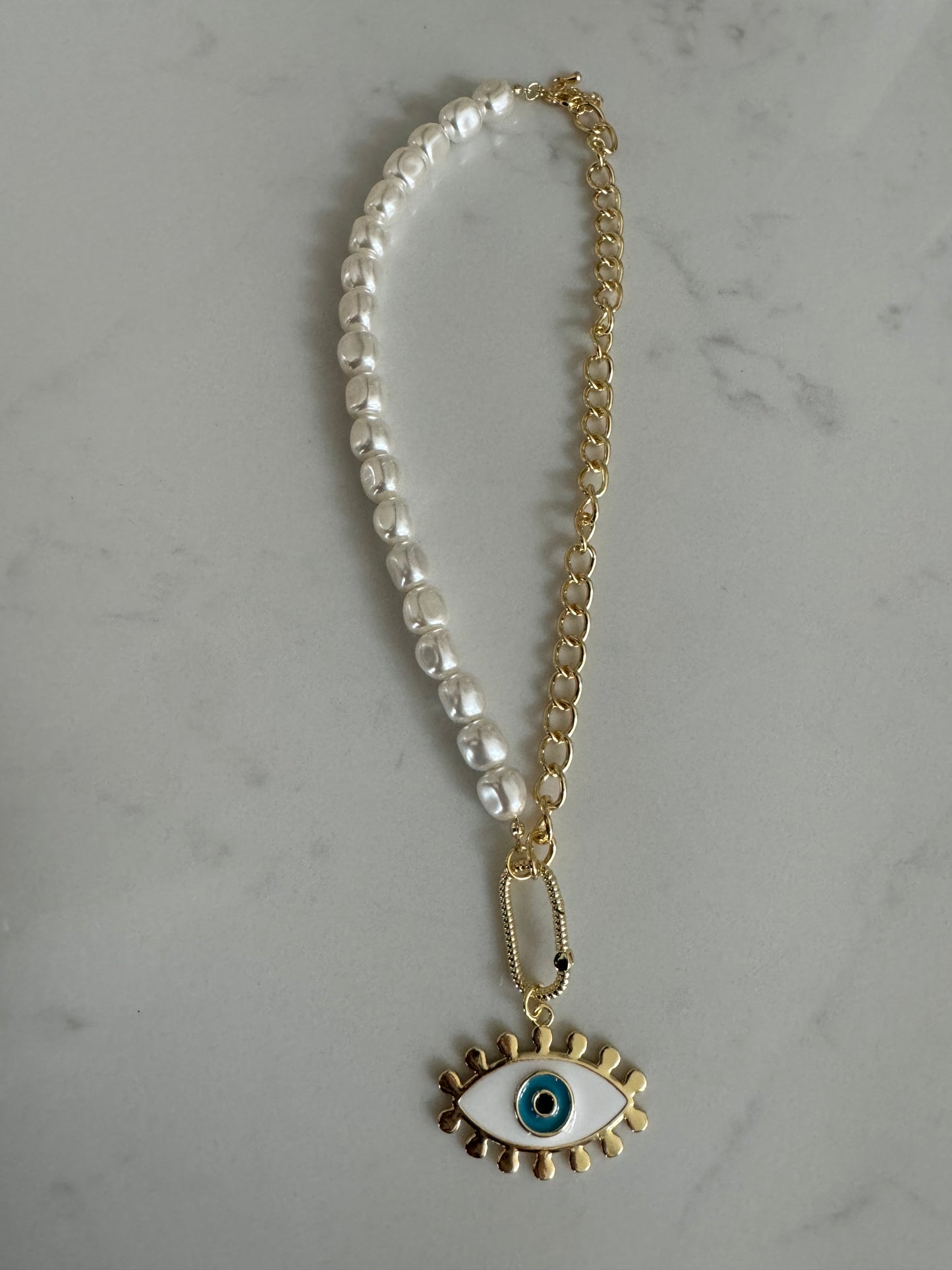 Pearl Eye Necklace