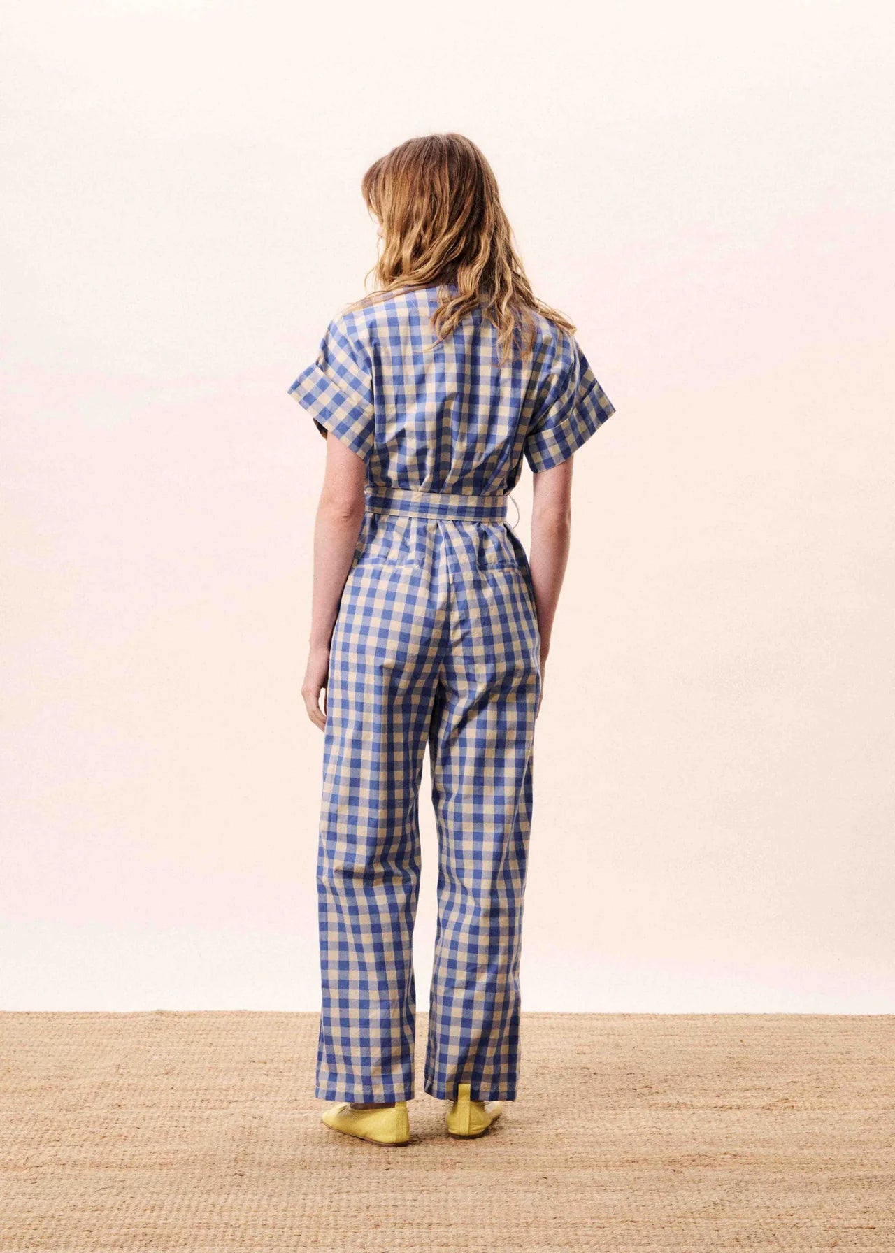 OCEANUS JUMPSUIT AZURE BLUE