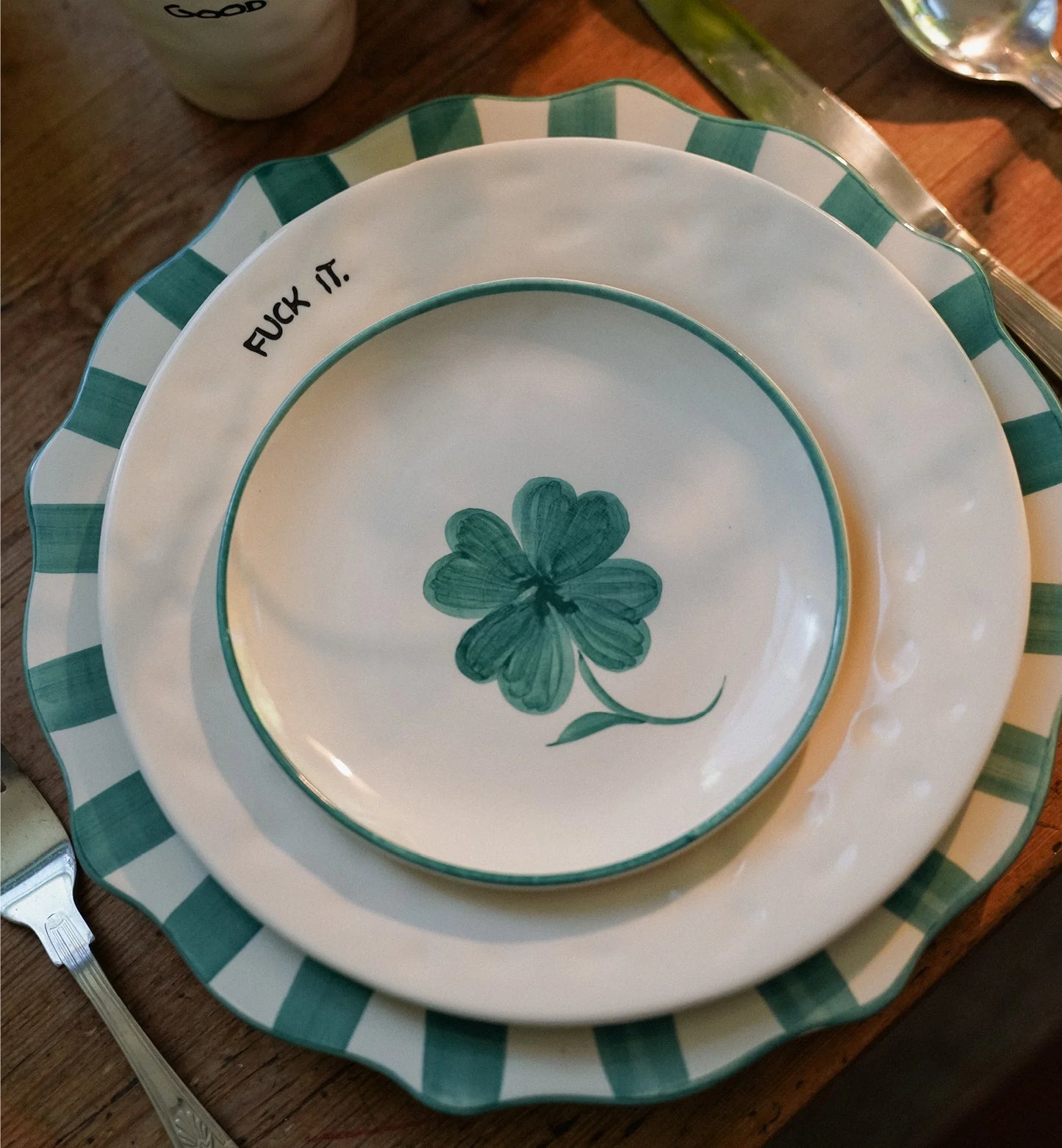 Shamrock Plate