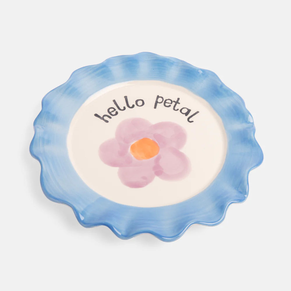 Hello Petal plate