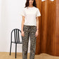 LEOPARD BOBTAIL JEANS