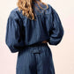 SHORT CHICAMIA BLUE DENIM