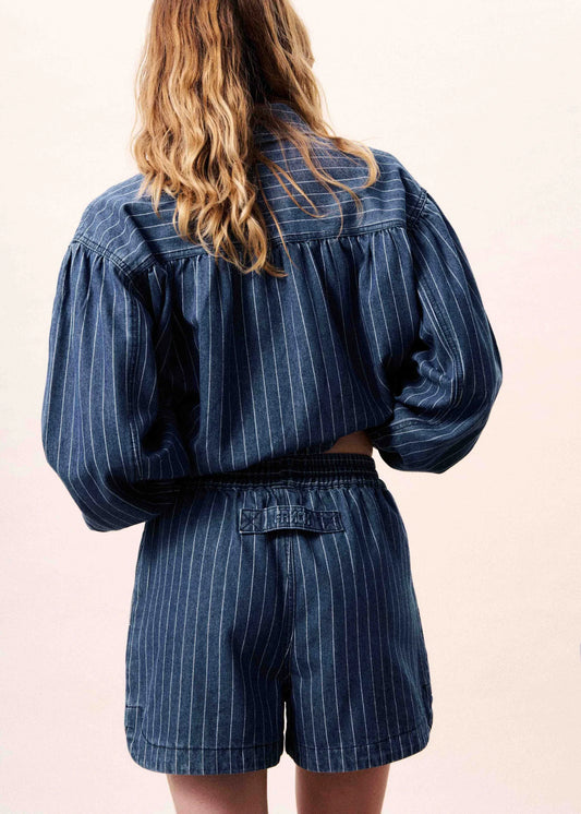 SHORT CHICAMIA BLUE DENIM