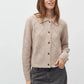 PALLIOMA-M KNIT CARDIGAN - LIGHT BEIGE